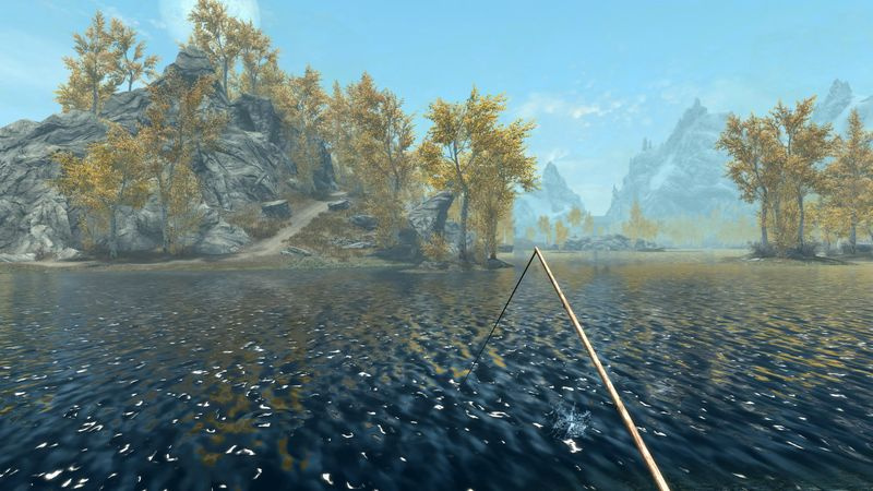 Skyrim jubileumeditie vissen