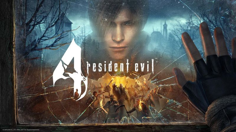 Resident Evil 4 VR-logoscherm
