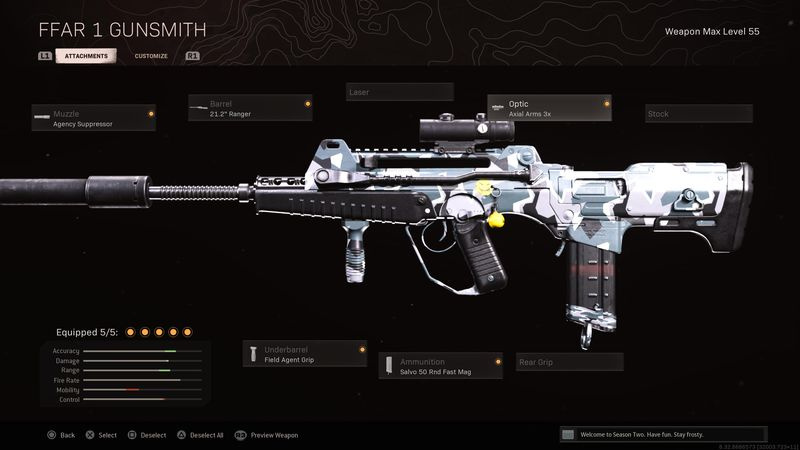 il miglior loadout FFAR di warzone
