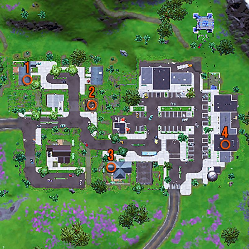 Fortnite Parenting Books-platser från Retail Row-karta