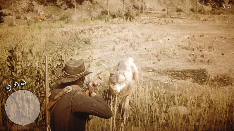 Red Dead Redemption 2 legendaariset eläimet - legendaarinen susi