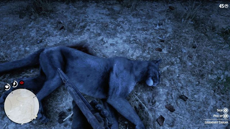 Red Dead Redemption 2 legendaariset eläimet - legendaarinen puuma
