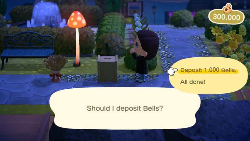 Het nieuwe donatieboxitem in Animal Crossing: New Horizons
