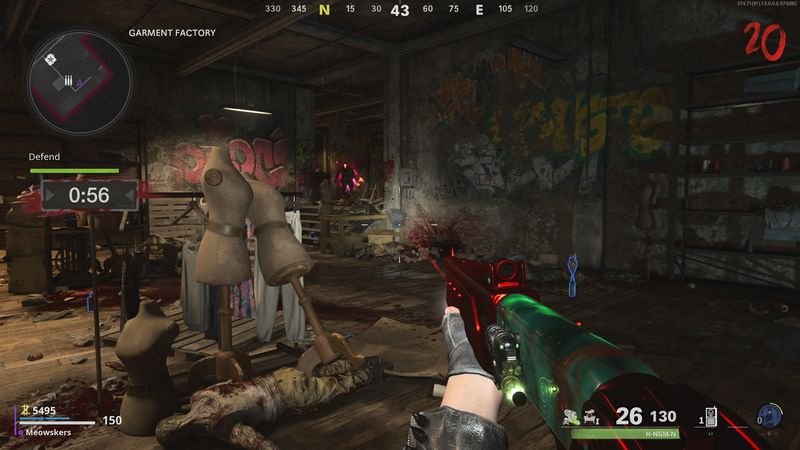 wall of the dead easter egg aggiorna Klaus
