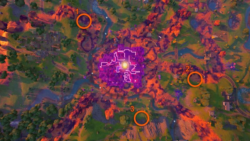 Fortnite dark jonesy -tehtävä tuhoaa korruptioklusterien karttapaikat