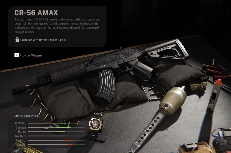 Modern Warfare CR-56 Amax