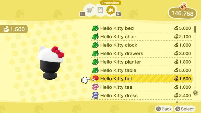 Animal Crossing Sanrio