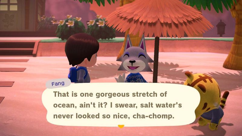 Animal Crossing New Horizons Happy Home Paradise hoektand bezoeken en praten