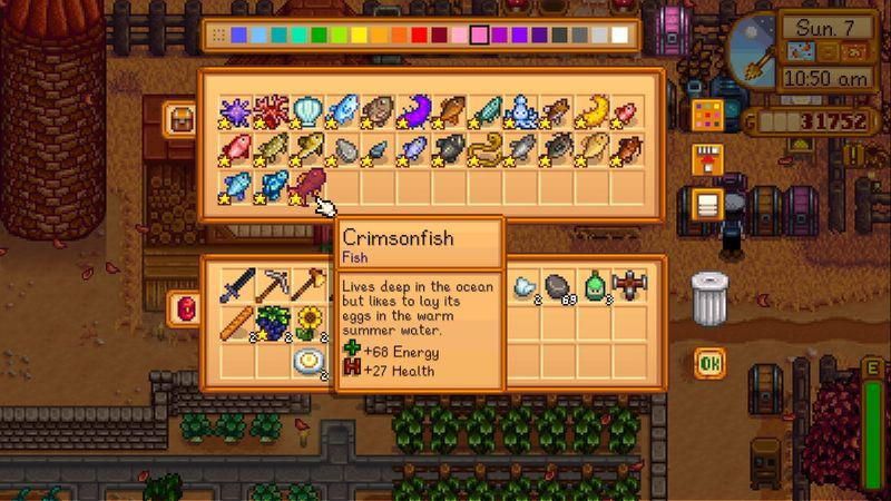 Stardew Valley Legendarische vis