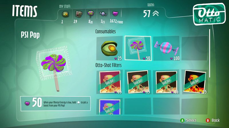 psychonauts 2 psi pop healing genstand
