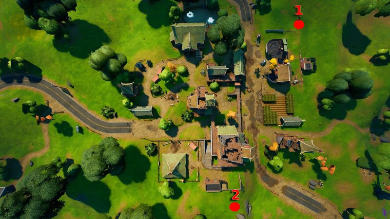 Standorte der Videokameras von Boney Burbs