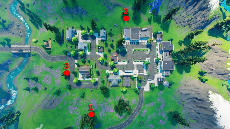 Standorte der Retail Row-Videokameras