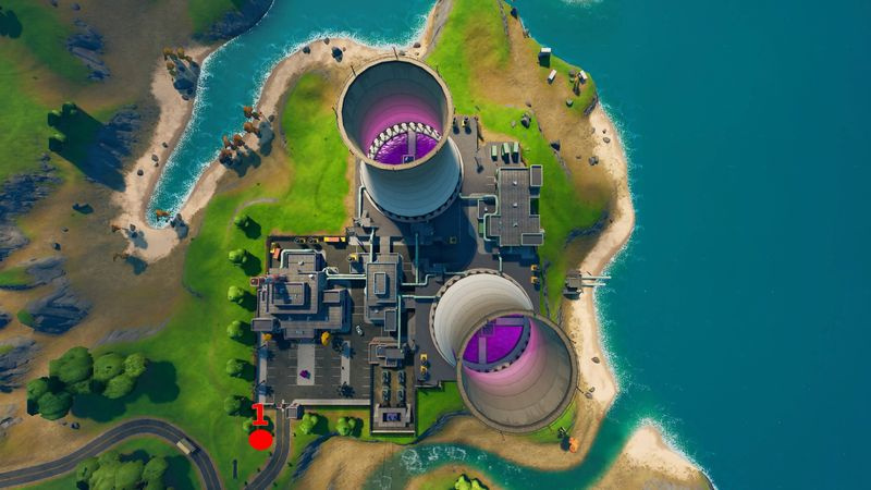 Position der Steamy Stacks-Videokamera