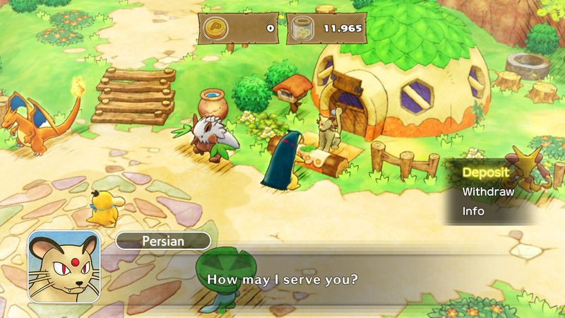 Pokemon Mystery Dungeon DX-tips: Persian Bank