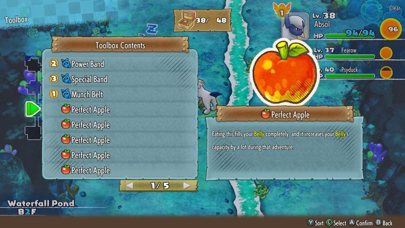 Pokemon Mystery Dungeon DX-tips: blijf gevoed