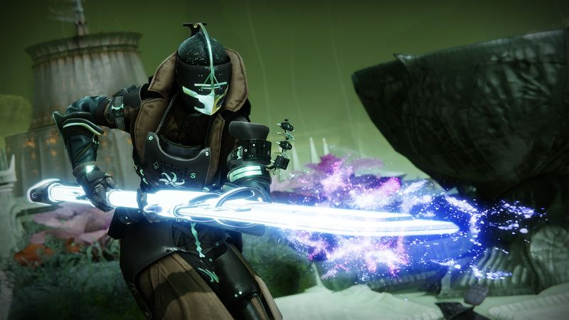 Destiny 2 Bungie -kuvan noitakuningatar glaive-ase