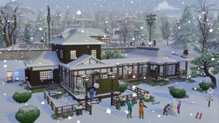 Anteprima di The Sims 4 Snowy Escape