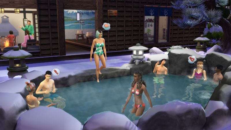 Anteprima di The Sims 4 Snowy Escape