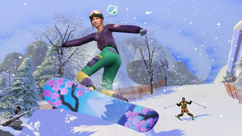 Anteprima di The Sims 4 Snowy Escape