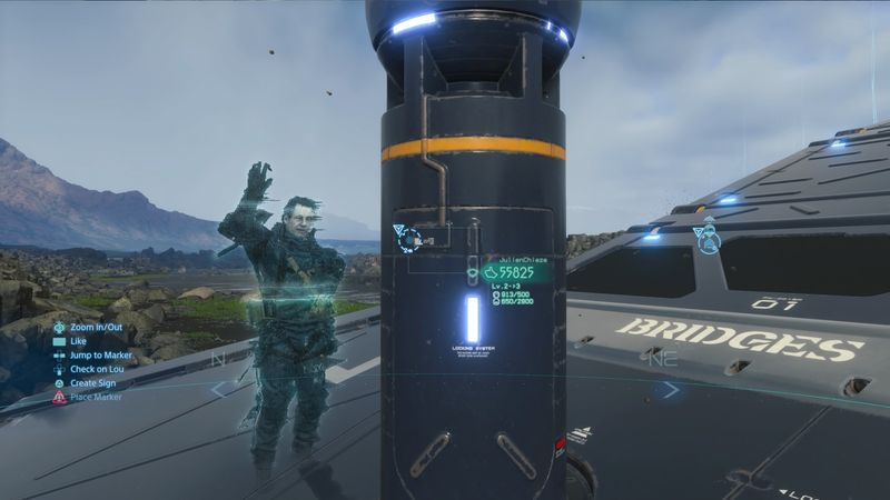 Death Stranding-Hologramme