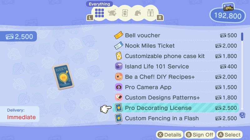 Få Pro Decorating-licensen i Animal Crossing: New Horizons