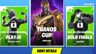 Fortnite Thanos Cup
