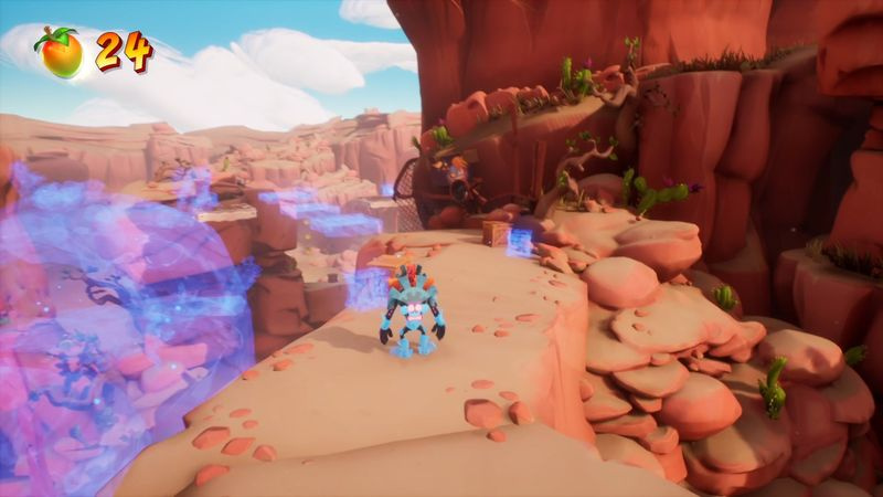 Crash 4 -naamarit: Vaihe