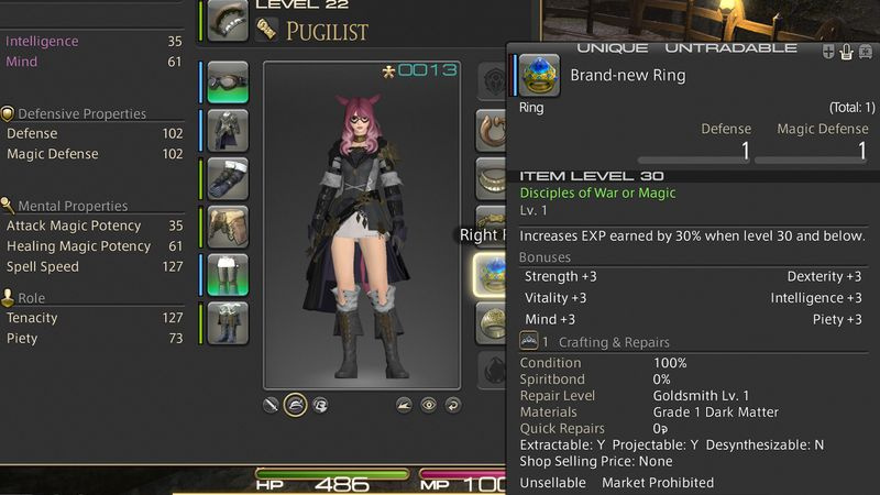 FFXIV nivelleringsgids