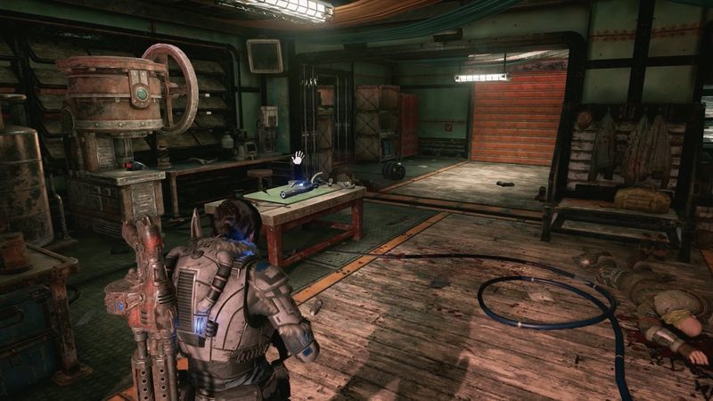 Gears 5 komponentteja