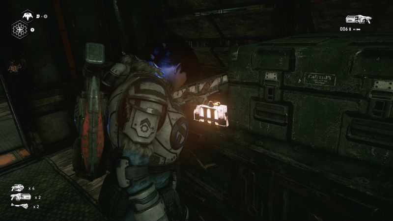 Gears 5 komponentteja