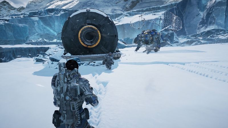 Gears 5 komponentteja