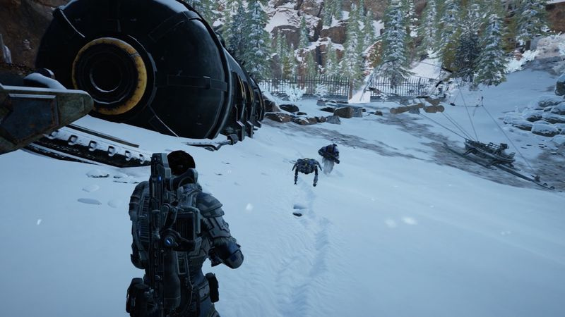 Gears 5 komponentteja