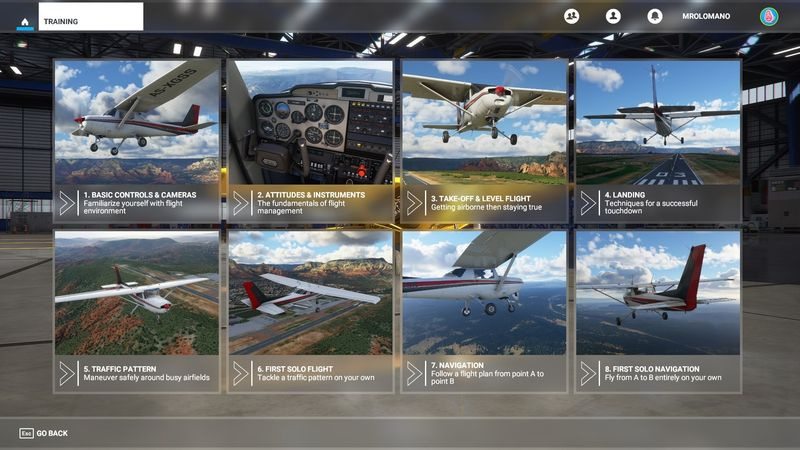 Microsoft Flight Simulator 2020 -aloittelija