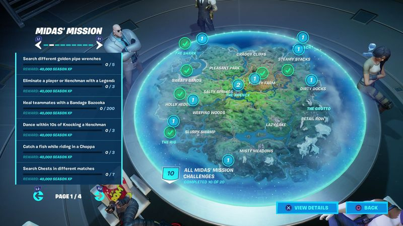 Fortnite Midas
