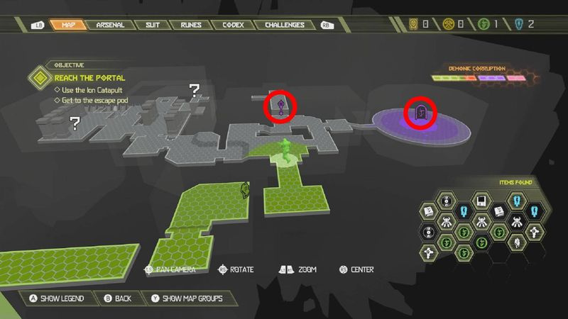 Mars Core Slayer Key och Gate plats