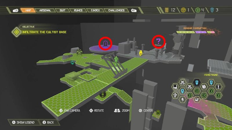 Cultist Base Slayer Key och Gate plats