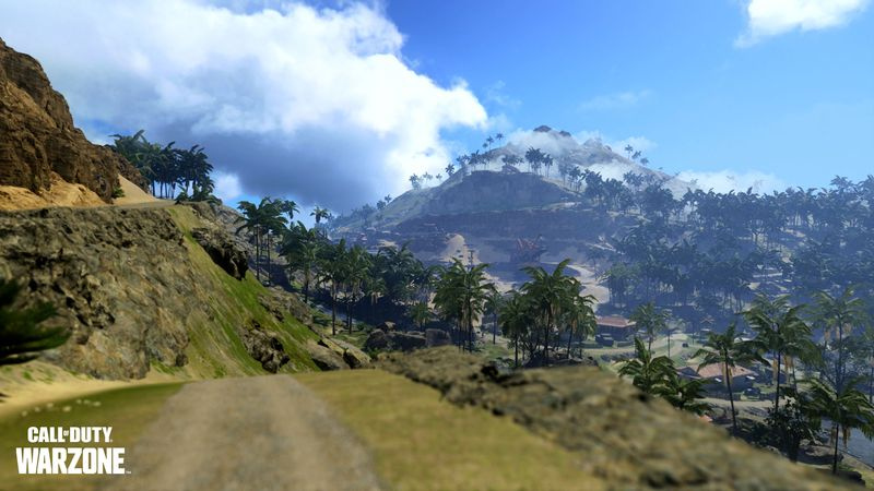 Warzone Pacific Maps officielle landskabsskærmbillede