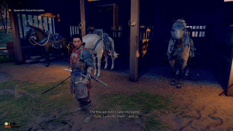 Ghost of Tsushima häst