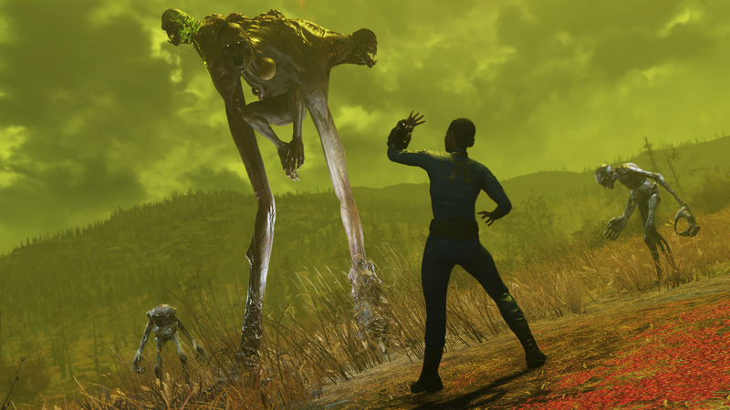fallout 76 wastelanders nye fjender monstre
