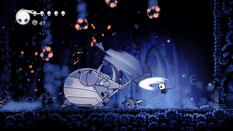Pelit kuten Dark Souls - Hollow Knight