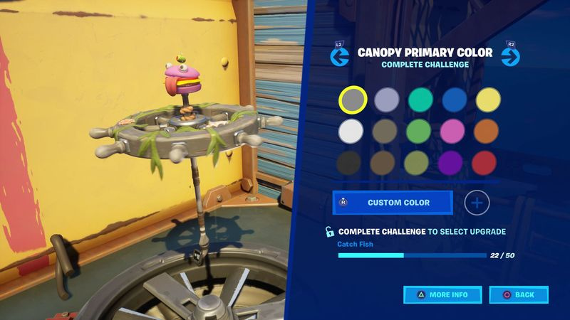 Fortnite Build-a-brella-utmaningar