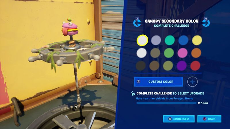 Fortnite Build-a-brella-utmaningar