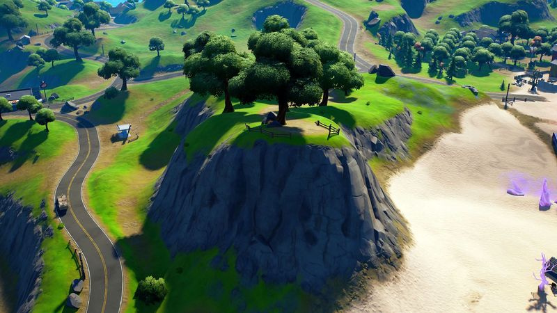 Fortnite Scenic Spot, Gorgeous Gorge och Mount Kay platser