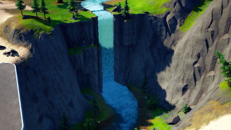 Fortnite Scenic Spot, Gorgeous Gorge och Mount Kay platser