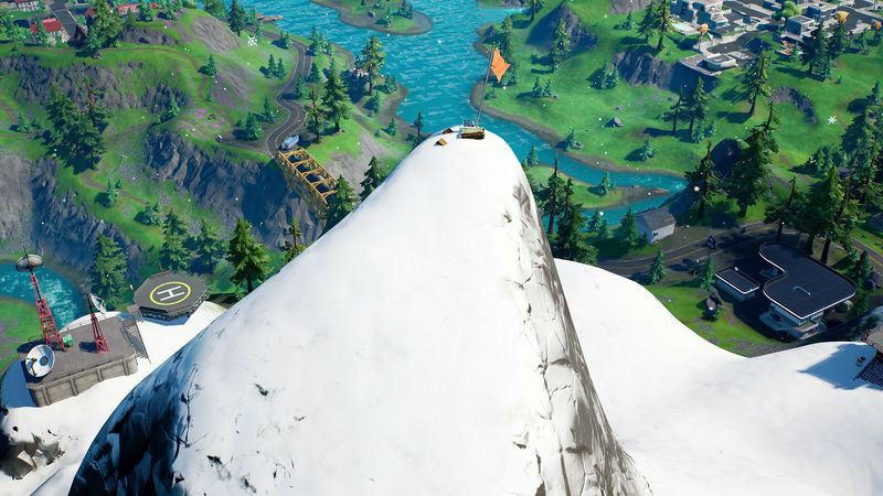 Fortnite Scenic Spot, Gorgeous Gorge och Mount Kay platser