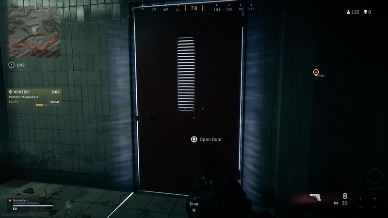 Warzone kerkhof verloren leeuw Red Door zonder bliksem