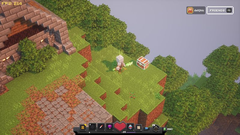 Minecraft Dungeons-kamp: Kampkist
