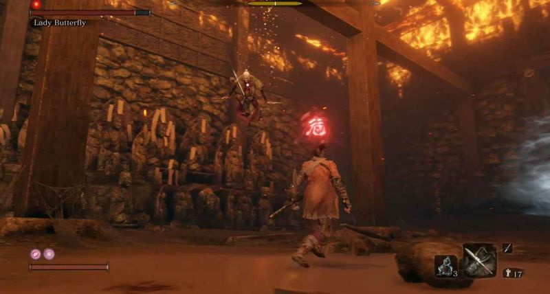 Sekiro Lady Butterfly boss guide