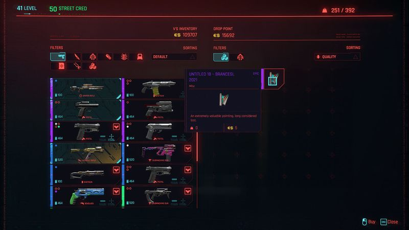 Cyberpunk 2077 pengar glitch