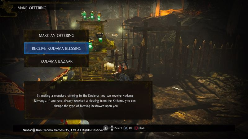 nioh 2 elixer Doe een offerande